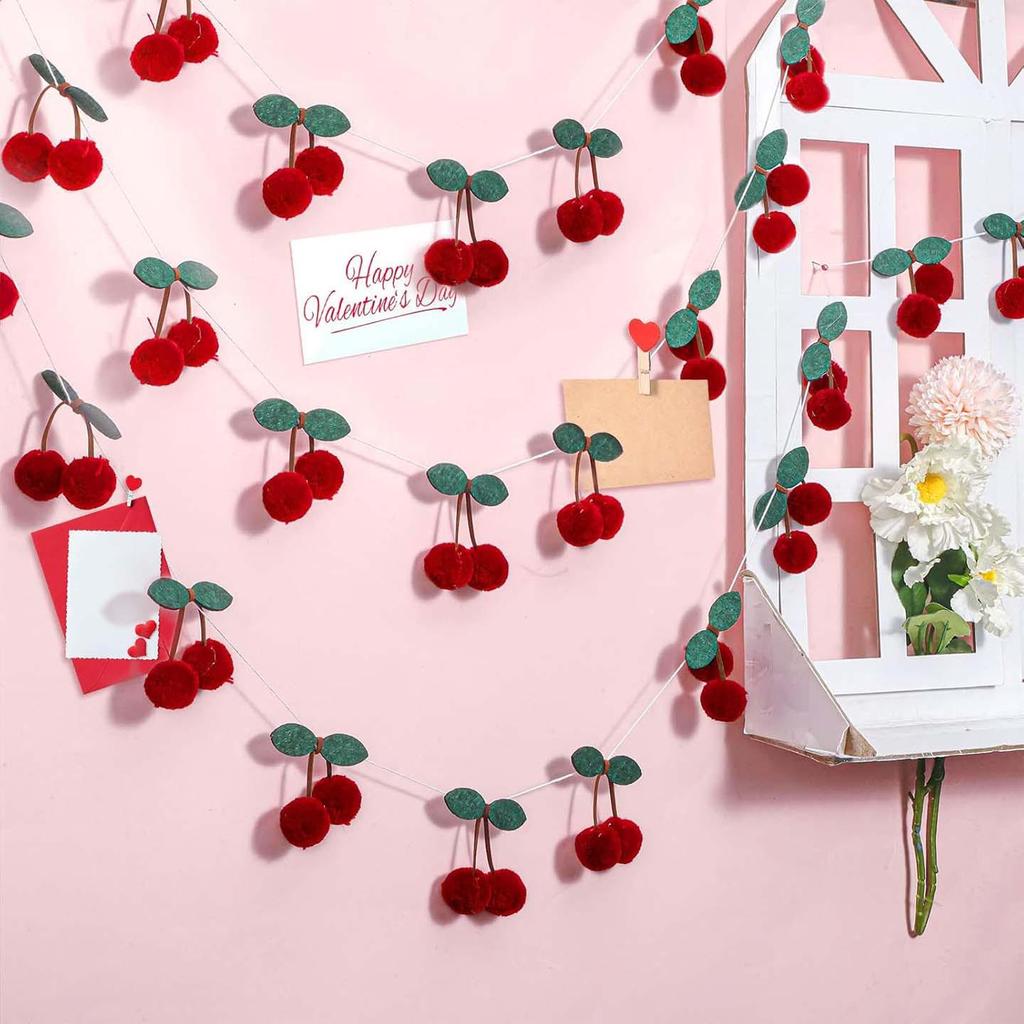Spring Tropical Fruit Party Ceiling Decorations: Pineapple, Strawberry, Apple, and Grape Honeycomb Balls