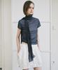 Nigaennikol Sheer Denim Mood Top_Blue