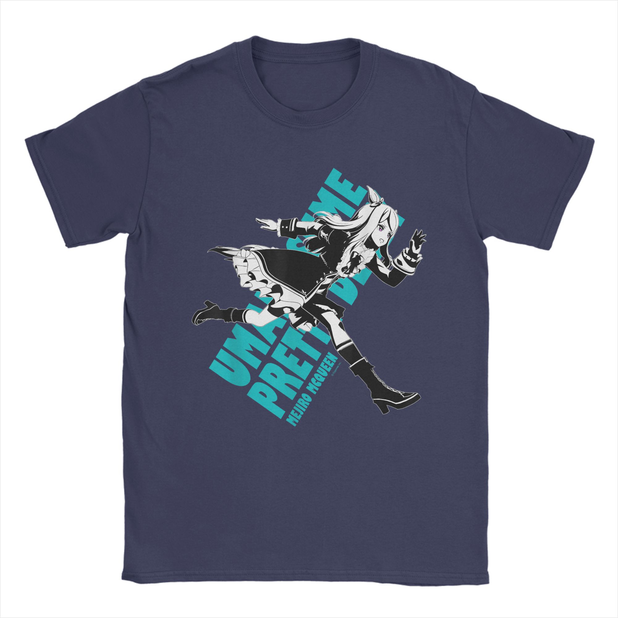 

Umamusume Pretty Derby Mejiro McQueens T-Shirt Summer Cotton T Shirts Men Trending Print Tshirt Short Sleeve Y2K Retro Top Tees 4XL