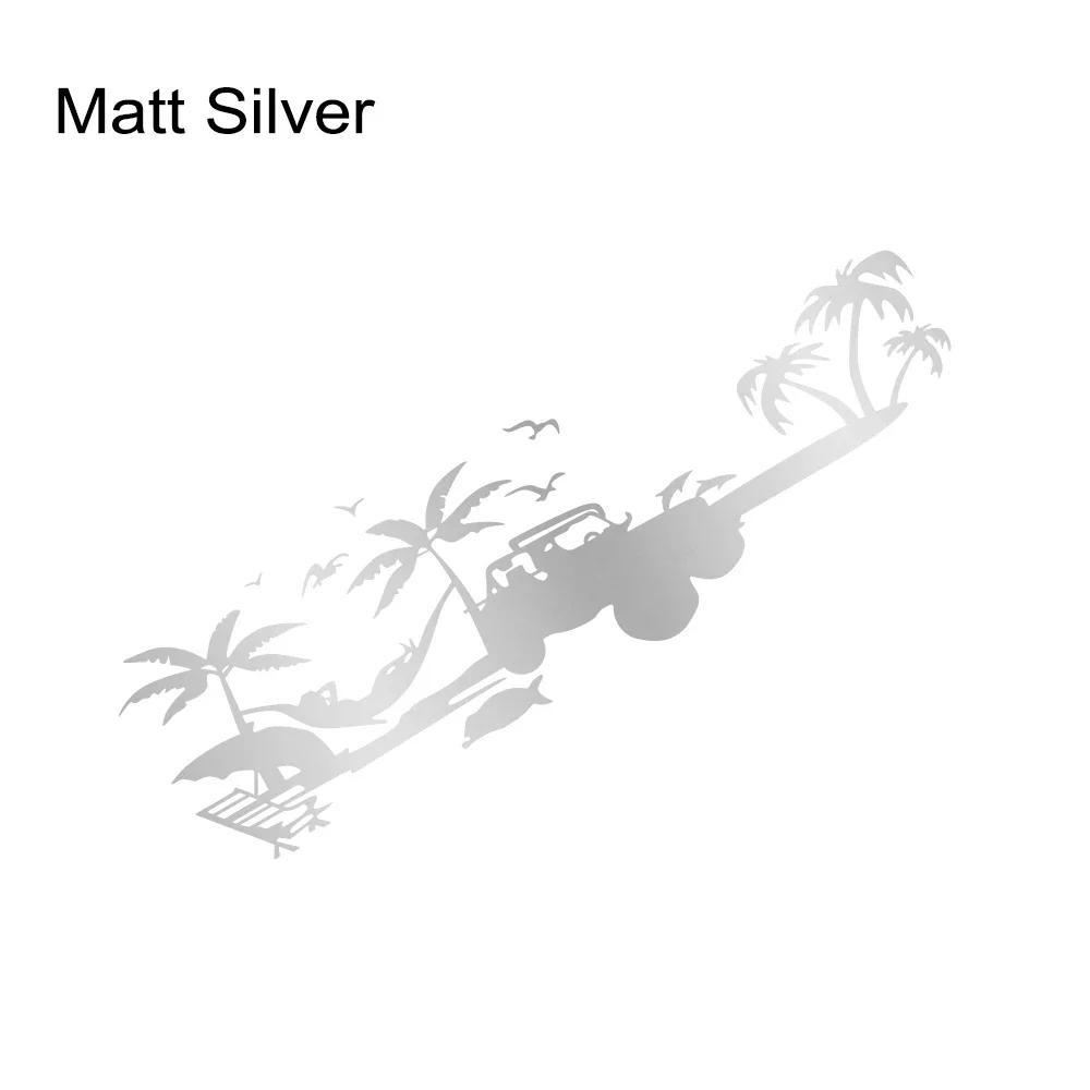 Car Camping Style Sticker Vinyl Waterproof Decor Decal Decoration Auto Tuning Accessories For Jeep Wrangler JL JLU Gladiator JT