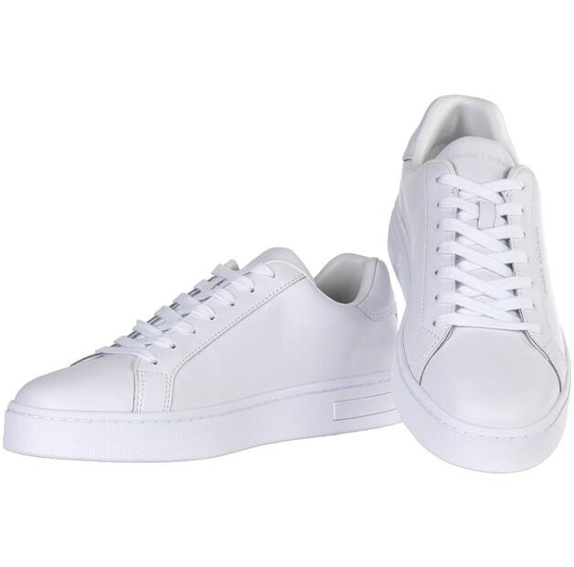 Armani Exchange Leather Sneakers
