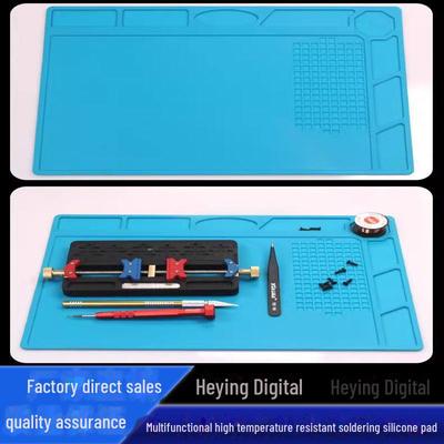 Anti-Static Silicone Repair Workbench Pad - Heat Resistant & Insulated for Mobile, Phone, and Computer Repairs