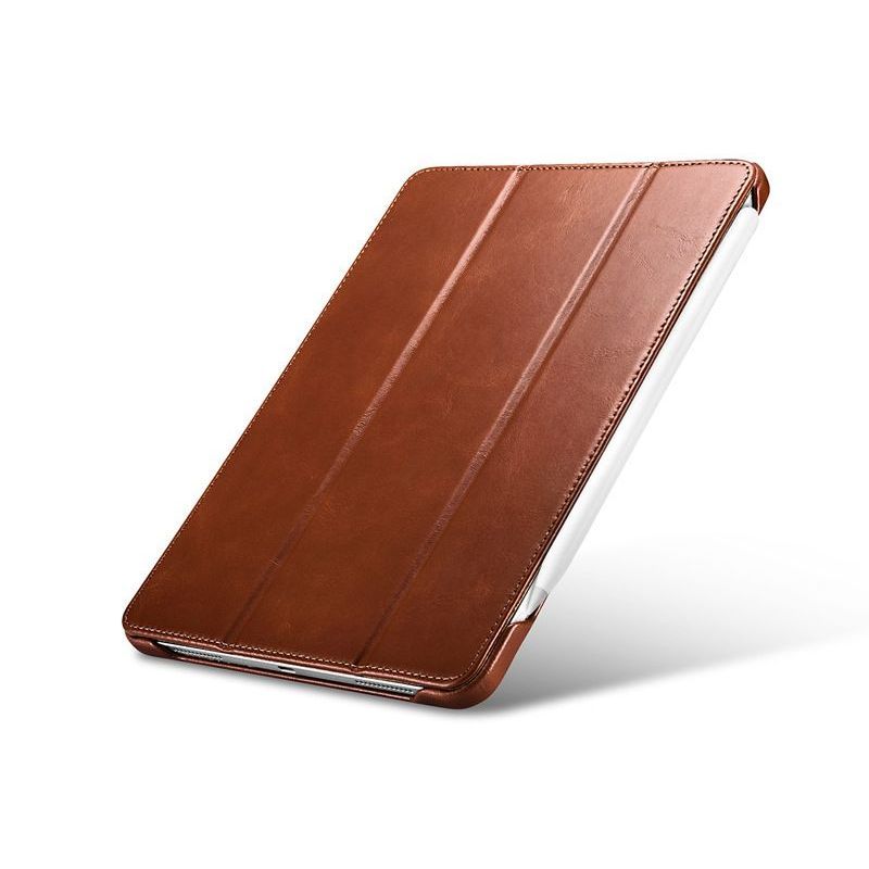 Top Layer Cowhide Case for Apple iPad Air 5/4- Genuine Leather Flip Tablet Cover Waterproof Shockproof 12.9inch for iPad Air/iPad Pro 11/iPad Pro