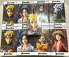 [USED] Luffy, Naruto, Sasuke, Boruto, Grandista Figures