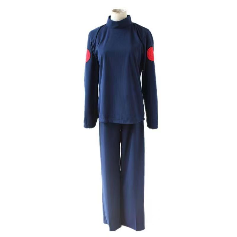 Japonské Anime Kreslené Cosplay Kostýmy Hatake Kakashi Kompletní Sada Zelený Ninja Unisex Vesta Oblečení