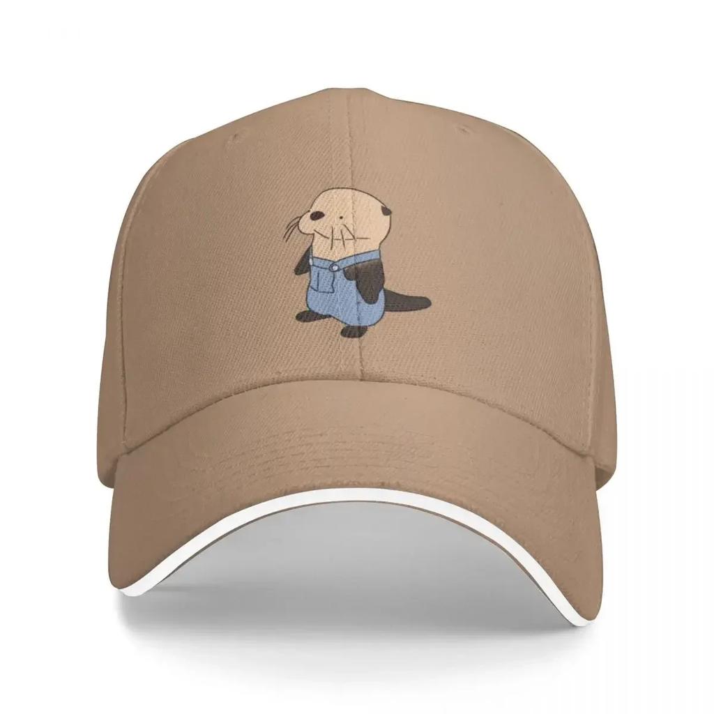 New Kevin The Otter Cap Fashion Casual Baseball Caps Adjustable Hat Hip Hop Summer Unisex Baseball Hats Customizable Polychromat