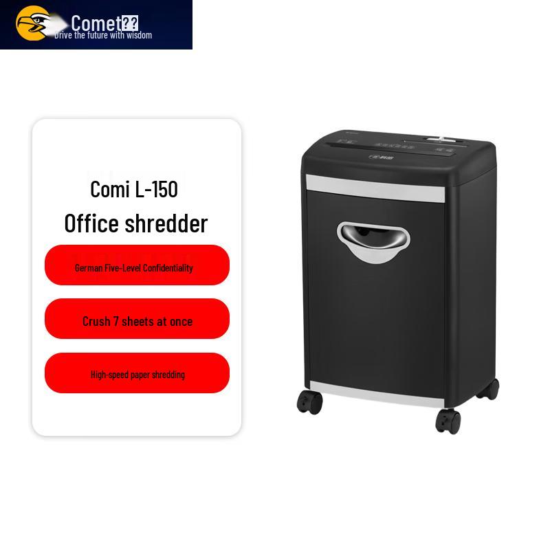 

Comi L-150 Auto High-Security Level 5 Paper Shredder CN plug (adapter included)