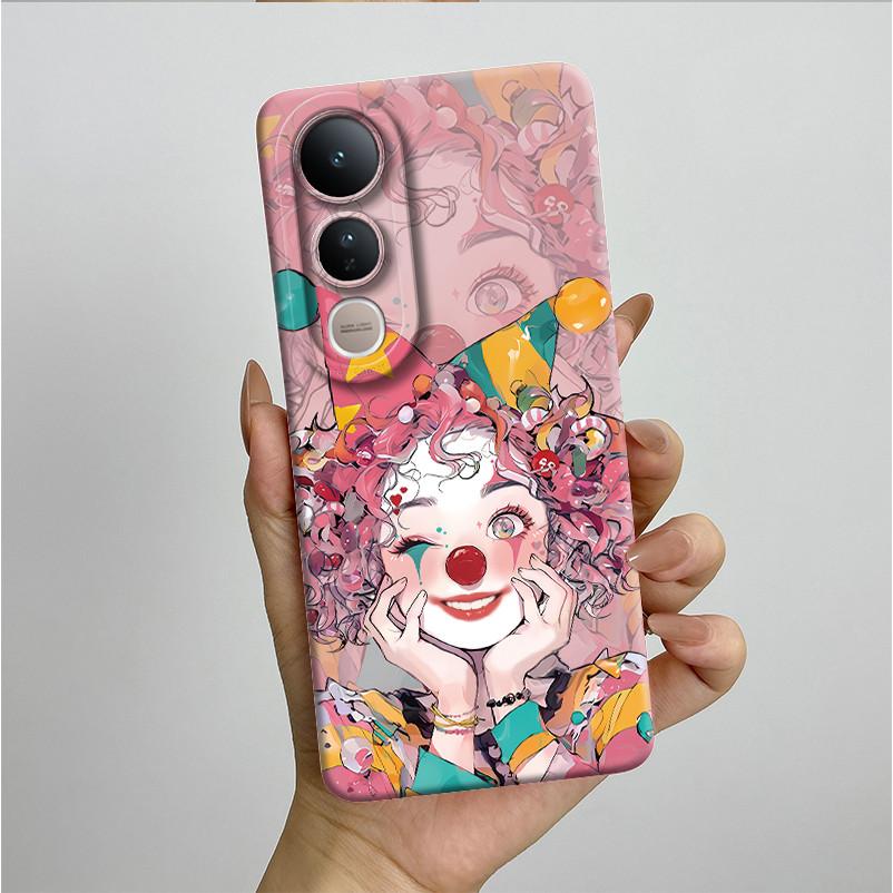 For Vivo V50 Lite 5G Phone Case Aesthetic Luxury Soft Silicone Shockproof Camera Lens Protective Back Covers Anti Slip Fundas