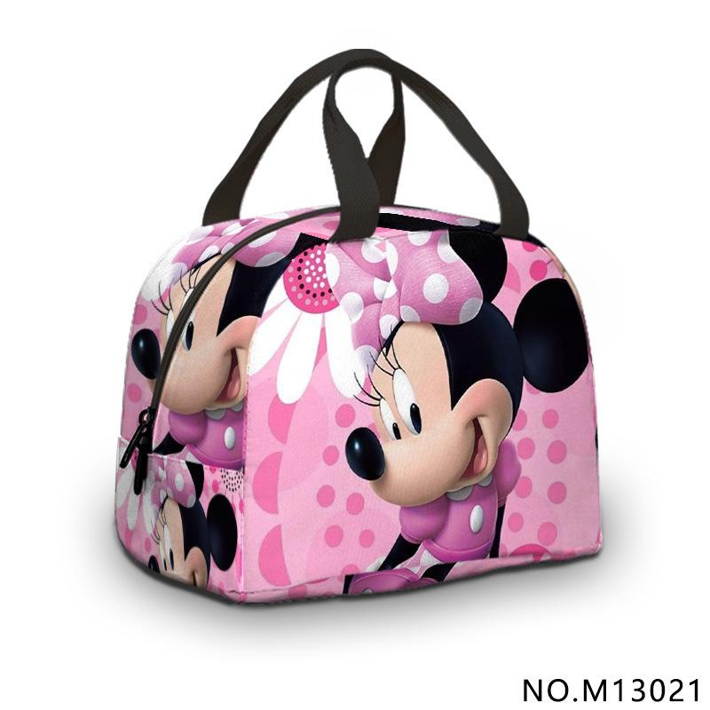 Digital Full Print Lunch Bag Children'S Meal Bag Student Picnic Bag Thermal Insulation Bag Bento Bag Handbag