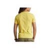 Polo Ralph Lauren Solid Color Logo Embroidered Crew Neck Short Sleeve T-Shirt Men Tops Yellow 710671426-262