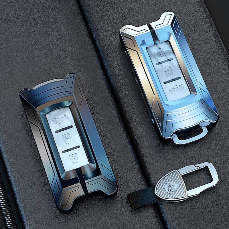 High-quality Zinc Alloy Car Key Case Cover for MITSUBISHI OUTLANDER 3 Lancer 10 L200 ASX Colt Pajero Sport ECLIPSE CROSS