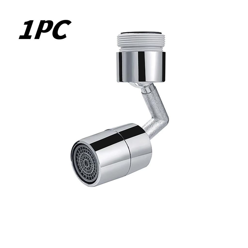 720 Degree Universal Faucet Washbasin Faucet Extension Adapter Aerator Splash Proof Rotating Water Saving ABS Plastic Faucet