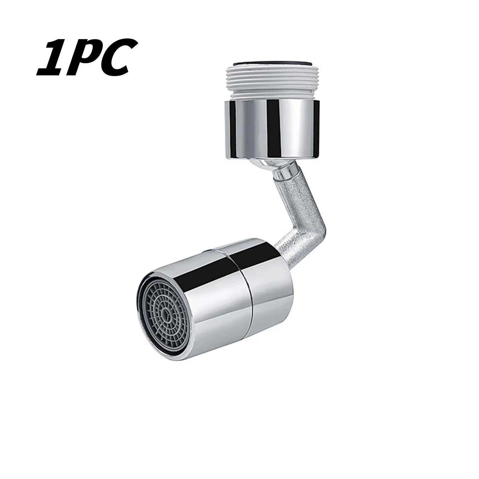 

720 Degree Universal Faucet Washbasin Faucet Extension Adapter Aerator Splash Proof Rotating Water Saving ABS Plastic Faucet