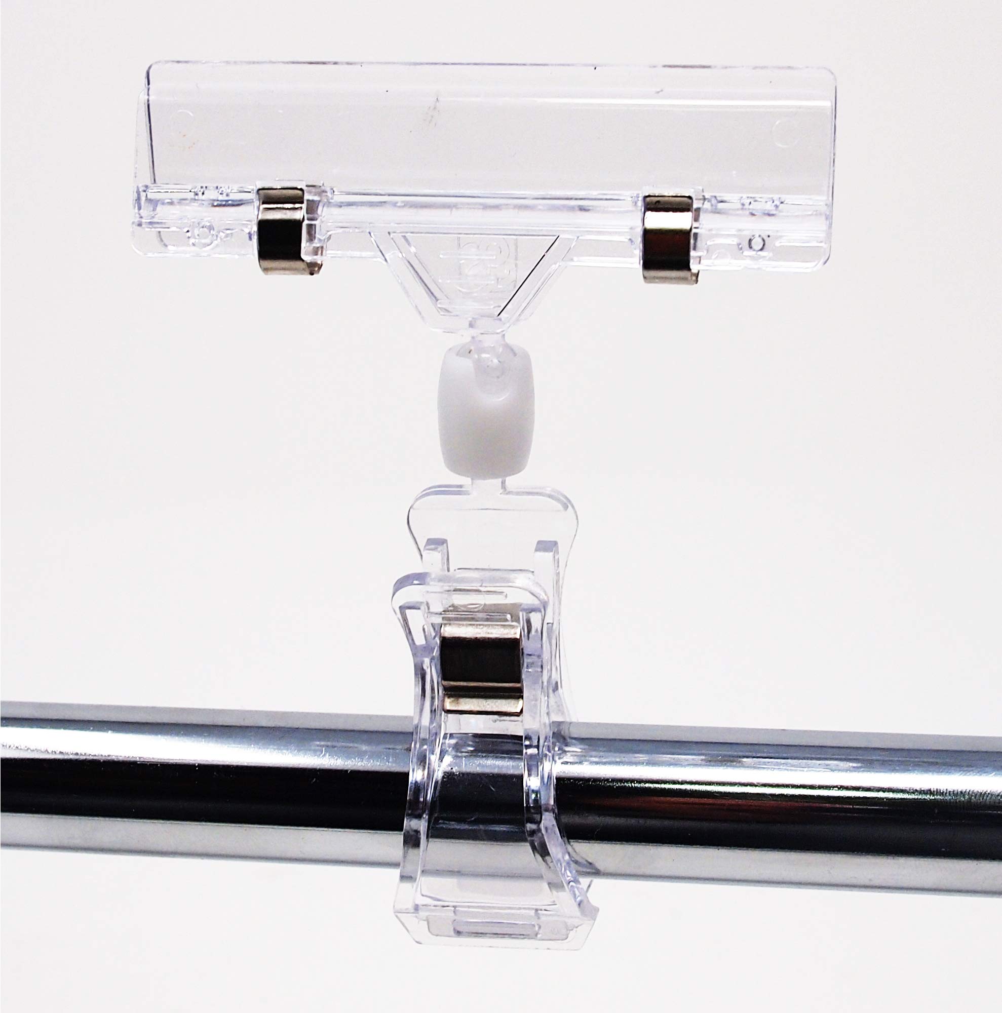 

USK STORE POP Clips, 20-Piece Set, Non-Slip, for Displaying POP Cards, Price Tags, and More