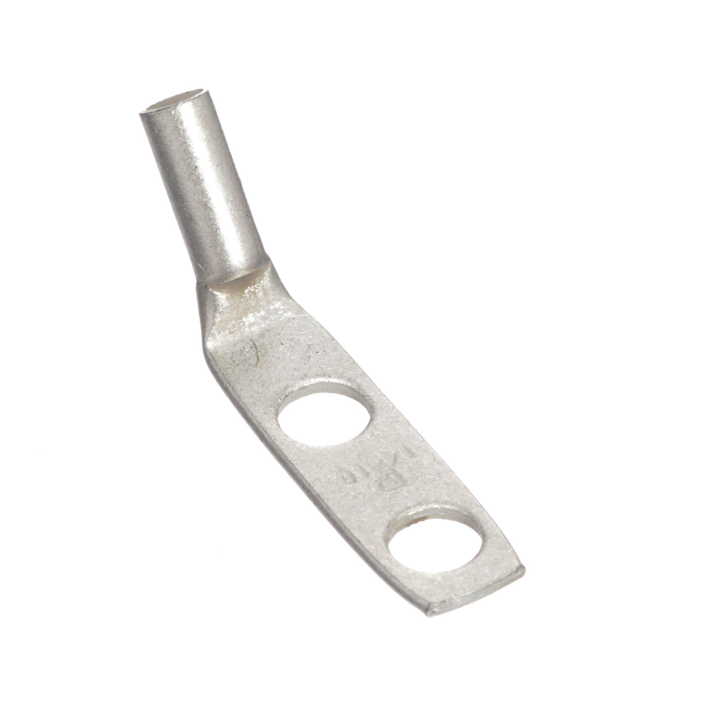 

Panduit Мідний компресійний наконечник з довгим хвостовиком з контролем введення дроту Монтажний отвір Довгий хвостовик Кутовий Упаковка клем, Отвори, Отвір, AWG10, 6.9мм