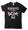 The United States T-shirt USA Heritage T-shirt American United States Patriotic