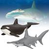 Realistic Sea Life Pvc Model Collection Including Whales Dolphins Sharks And Sea Lions