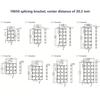 10Pcs 18650 Battery Holder Safety Anti Vibration Holder Bracket Li-ion Cell Holder Cylindrical Plastic Case