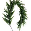 Christmas Cedar Garland Artificial Realistic Soft And Thickness Green Faux Cedar  Garland For Home Fireplace Indoor Outdoor Holiday Party Decoration