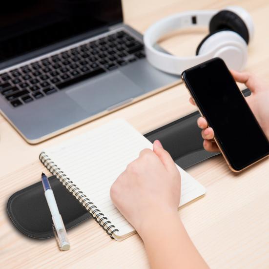 Rubber Memory Foam Wrist Rest Mouse Pad Extra Thick Non-Slip Base Wear Resistant Ergonomic Keyboard Mouse Wrist Support Pad