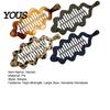 Matte Hair Clip 4Pcs Large Vintage Claws, Banana Clips for No Crease Women, Clips, Strong Hold, Non-Slip Ponytail Bun Holders