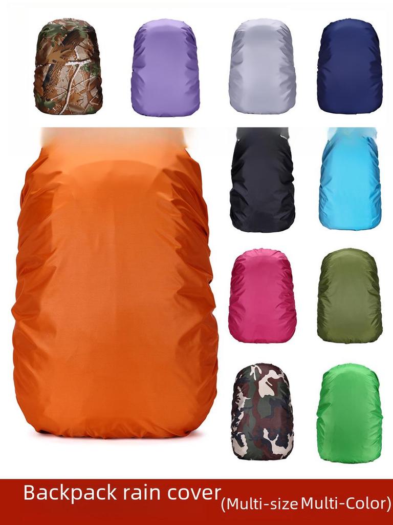 Student Trolley & Backpack Rain Cover - Waterproof & Dustproof, Fits 20-80L Bags, Ideal for School and Mountaineering.