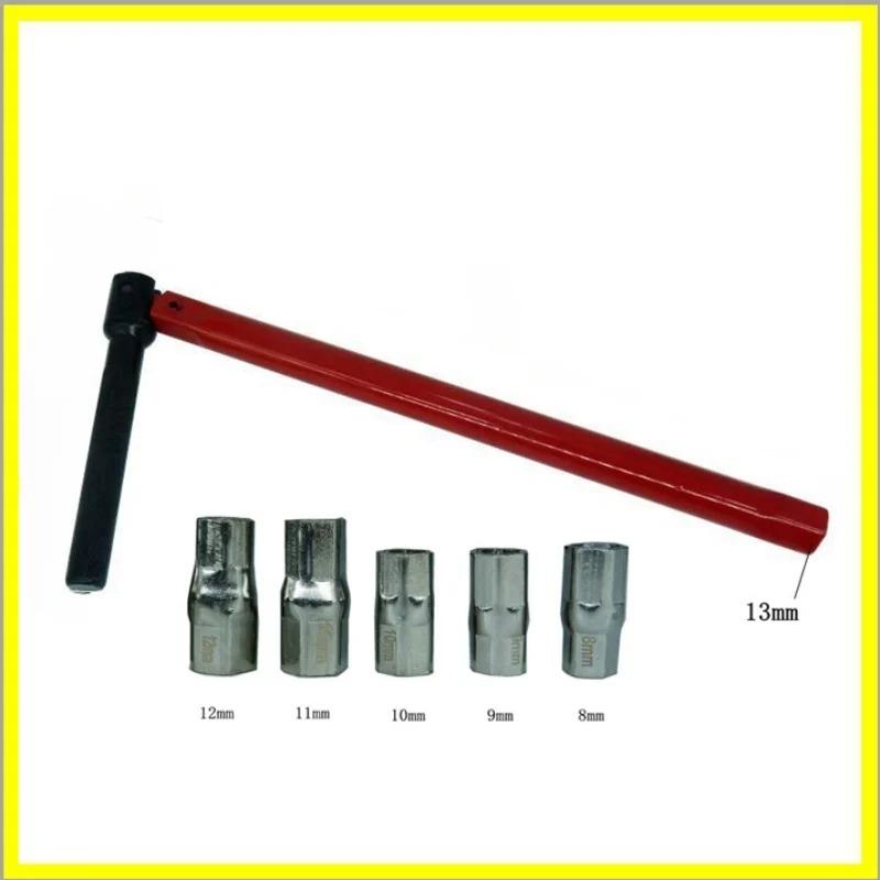 1Set Wrench Socket Spanner Labor Saving Bathroom Shower Faucet Smooth Surface Faucet Installation Durable Hardened Hand Tools