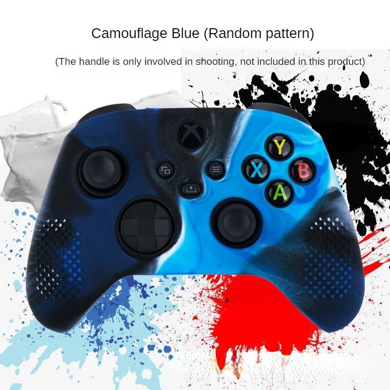 Vhodné pro konzolu XBOX Series X Silikonová ochrana rukojeti měkký kryt vyrobený ze silikonového materiálu pro pohodlný dotyk