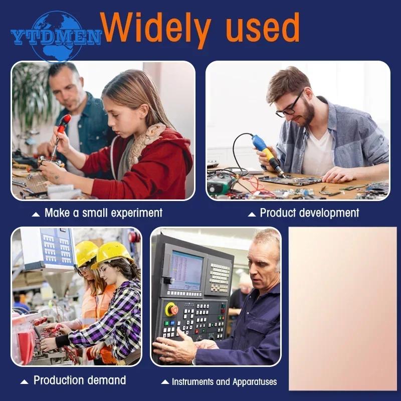 Copper Clad Plate PCB Board 20x30cm Single Side Laminate Circuit Board FR4 DIY Universal Boards