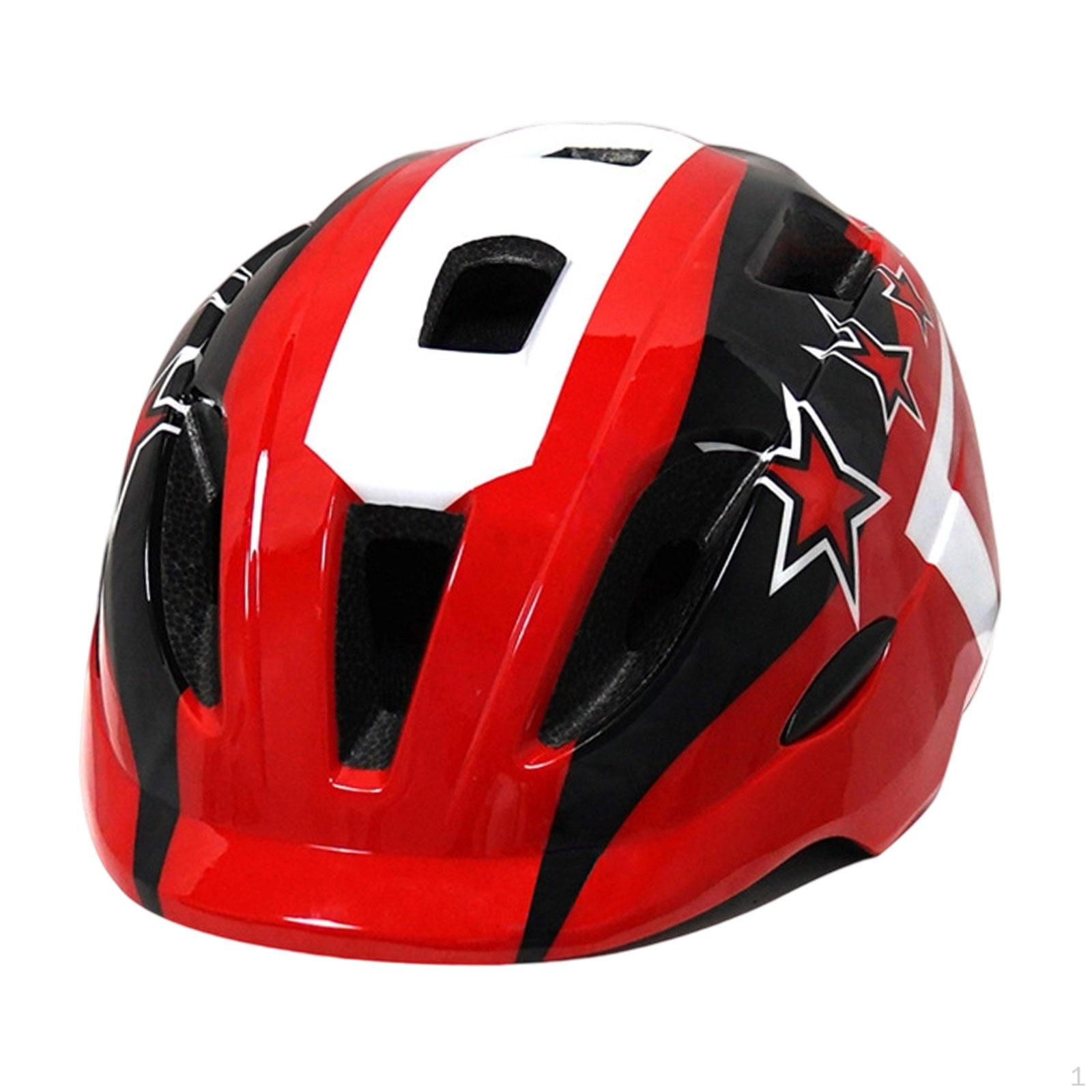 

Kid Bicycle Helmet Children Skateboard for Rollerblading Cycling Gear Blue White Yellow