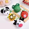 Cute Animal Foldable Shopping Bag Large Capacity Folding Tote Bag Supermarket Shopping Storage Pouch Reusable Eco-Friendly Bags