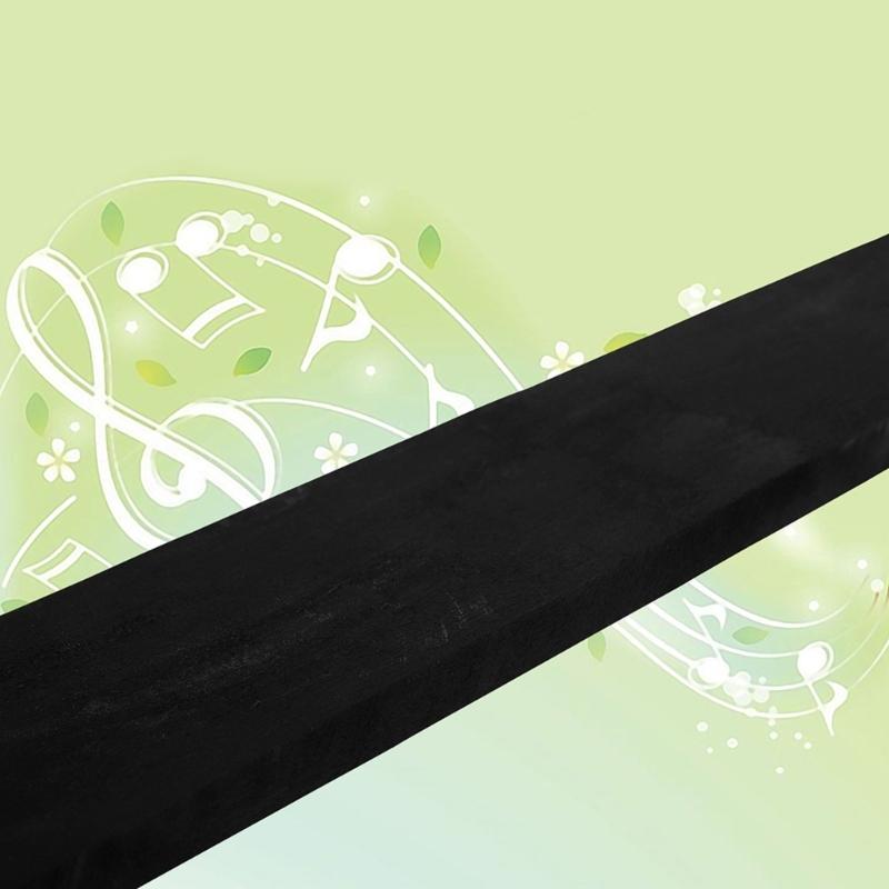 Comfortable Guitar Fingerboard Unslotted Blank Ebony Fretboard Acoustic Guitar Finger Plate Replacement Guitar Parts