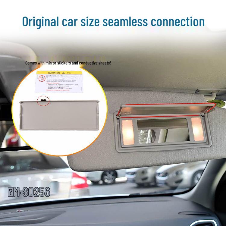 Ford Focus Imported Sun Visor Vanity Mirror Cover - In Stock, Fast Shipping