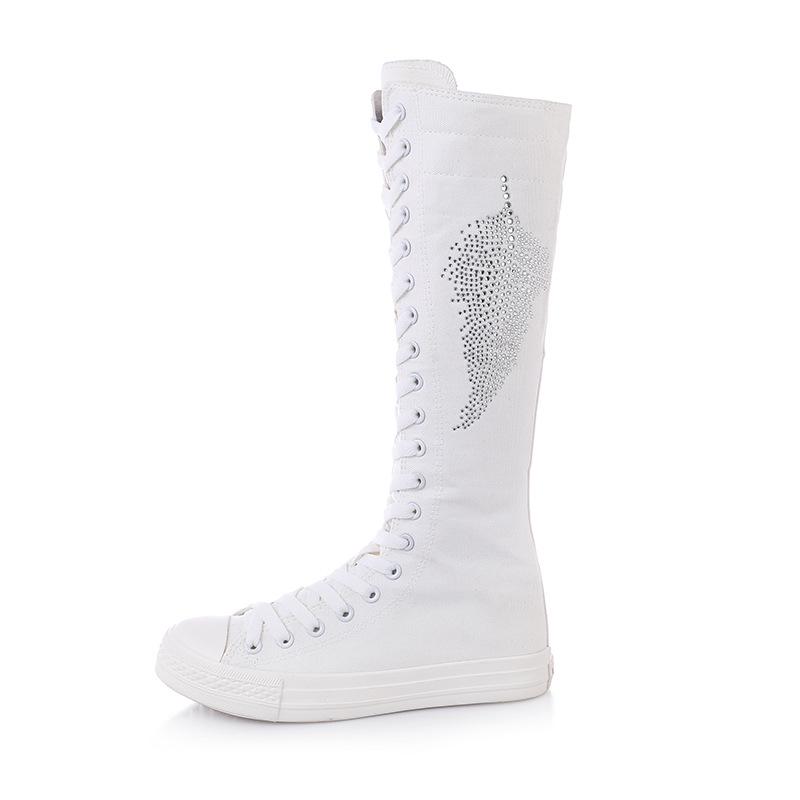 Ladies Girls Botas de lona Mujer Punk Transpirable EMO Zapatillas de  deporte hasta la rodilla Zapatos causales comprar a buen precio — entrega  gratuita, reseñas reales con fotos — Joom