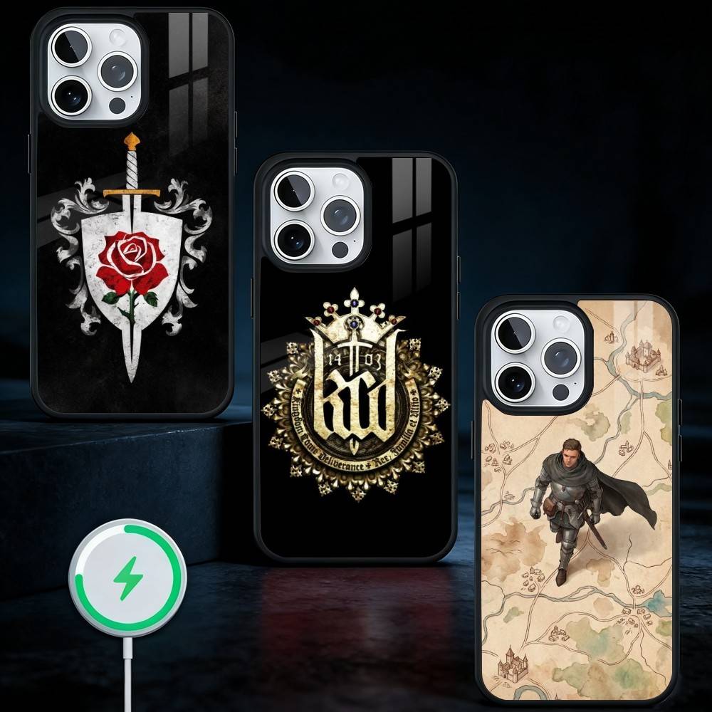 KCD K-Kingdom Come Deliverance 2 Phone Case For iPhone17,16,15,14,13 Plus,Pro Max Magnetic For Magsafe Wireless Charging