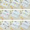 4 Layer Pure Cotton Gauze Square Towel Printed Baby Handkerchief Soft Absorbent Infant Bib Washcloth For Kids