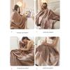 WOSTAR Summer 6 Layer Pure Cotton Muslin Towel Quilt Thin Throw Blanket Cool Bedspread Air-conditioning Cozy Comforter 150x200cm