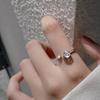 New Round Woman Rings Planet Girl Cat Eye Personality Hundred Match Opening Ring Engagement Exquisite Jewellery Gifts