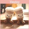 Jellycat Tea Milk Cup Design Plush Keychain Pp Cotton Stuffed Toy Gift Girls For
