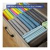 MR.SIGA Microfiber Cloth with String That Can Be Hung and Stored, 6 Pieces, Dark Gray