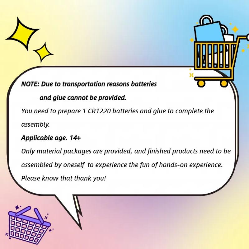 DIY Mini Fantasy Cube Series - MAGICAL FATE No-Cut Paper Kit with Flip-Book Design, Christmas  Halloween