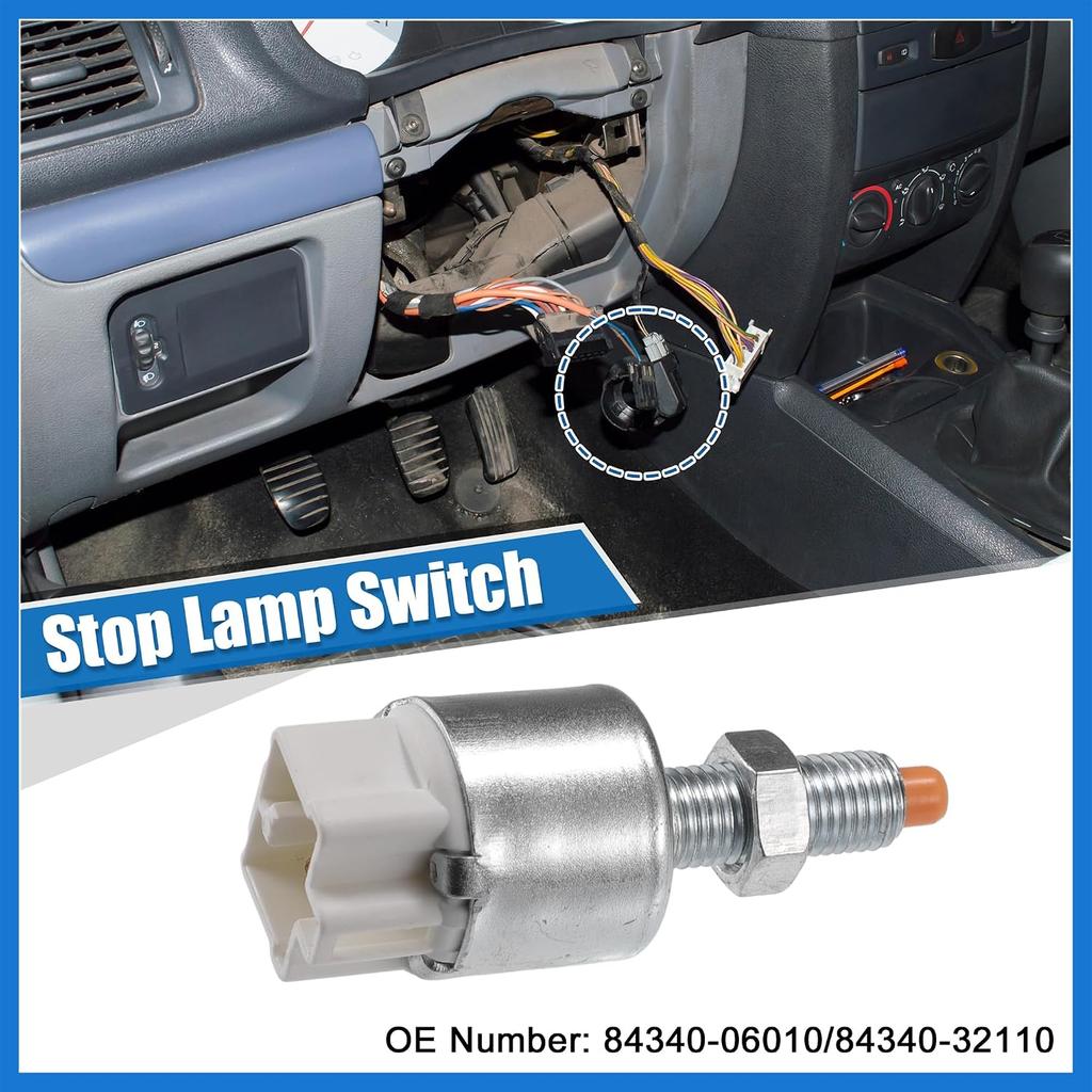 Brake Light Switch Stop Lamp Switch for Toyota Camry 92-06 for Toyota Avalon 95-04 for Lexus ES330 02-06 No.84340-06010/84340-32110 Auto Accessories
