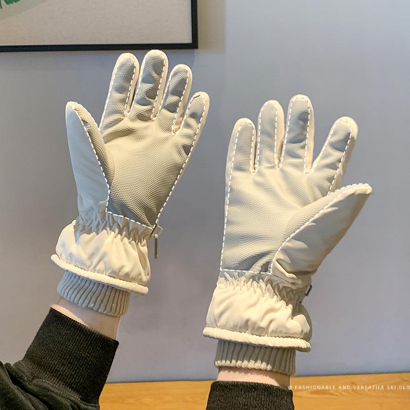 Cold-Resistant Gloves Cold-Resistant Ski Gloves Fleece Lined Gloves Warm For Holidays Birthdays Travel
