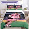 Messi 428 Customize your name Bedding Set Breathable Duvet Cover with Pillowcases Home Decoration Birthday Gift