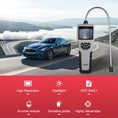Tester brzdové kapaliny Automobilový Detektor brzdové kapaliny Inteligentní Tester brzdové kapaliny pro automobily Brzdová kapalina