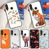 Fox Animal Pattern For Huawei P20 P30 P40 Lite P60 Pro Nova 12i 11i 8i 12s 9 10 SE Y90 Y60 Y70 Y72 Y61 Y91 Case