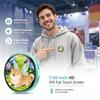 1.5 Inch Dynamic Electronic Badge Touch Screen Digital Display Badge  Game Peripherals