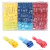 144Pcs T Tap Wire Connectors Quick Splice Wire Terminals Self-Stripping Quick Splice Electrical Wire Terminals Enduring