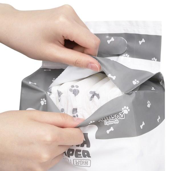 Exploration Pet Boy Diapers, 30 Sheets, Small, 30 Pieces, 1 Piece, Korean Pet Shampoo