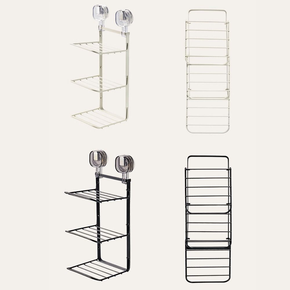 Self-Adhesive Dish Preparation Rack Multi-layer Prepare Food Rack Kitchen Supplies